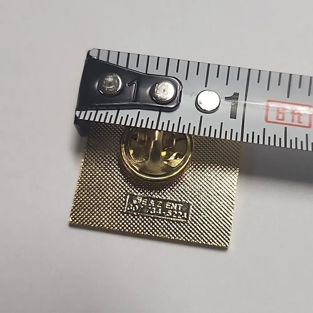 ISSBDA Bus Driver Flag Lapel Hat Pin Patriotic USA